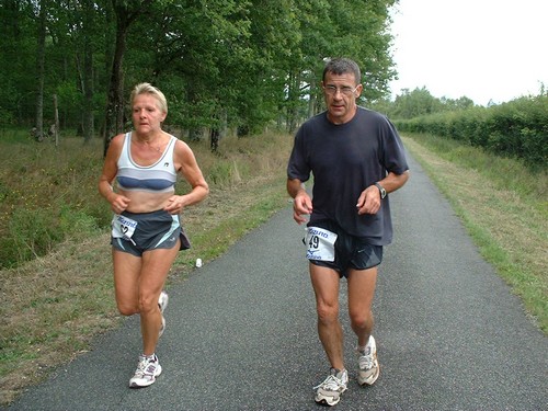 Franck va lacher prise 80ème km