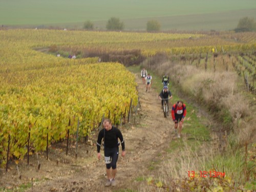 montée vers l'église de chavot 29 km