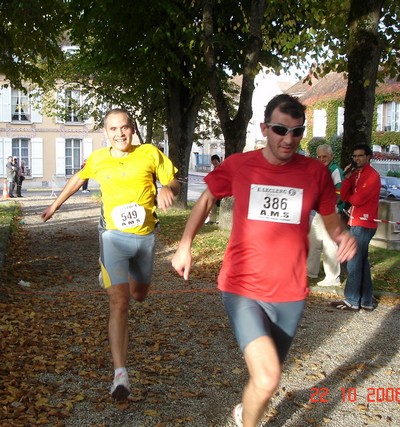 patrice battu au sprint...avec le sourire