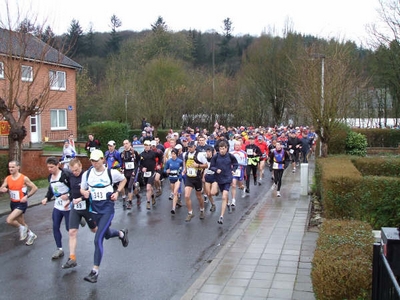 départ des 250 athlètes pour 11, 22 ou 33km