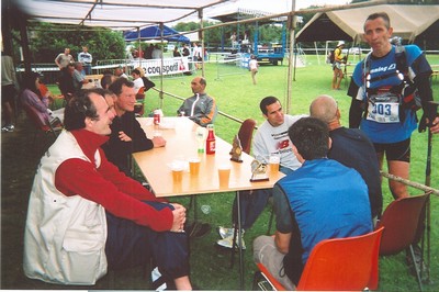 Du 1er au dernier, ça se termine comme cela, convivialité du trail