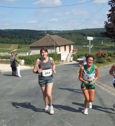 Chantal DIOT sur 15km