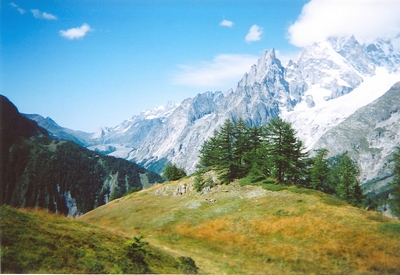 Vers l' Arête du Mont Favre