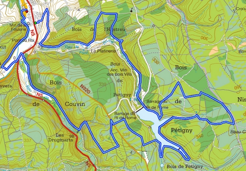 Parcours du 22km