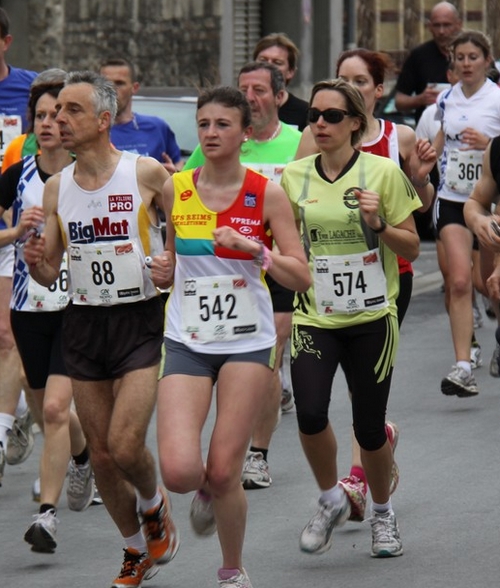 Céline PAROLI sur le 10km