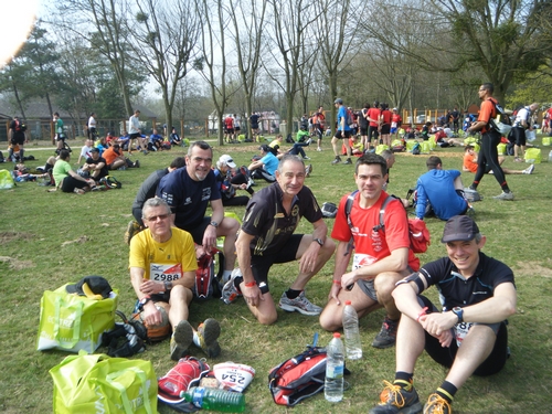 Préparation et concentration pour 1900 coureurs