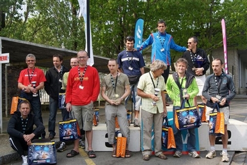 le podium des 24h de RENNES