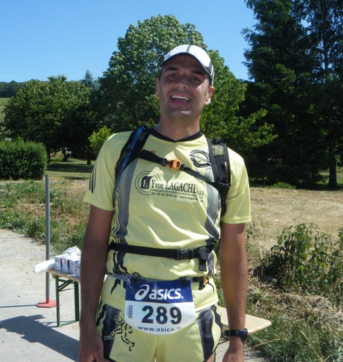 Jérôme GOSENDE à l'arrivée