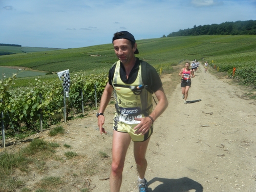 Christian VELLY sur un trail pas trop technique...comme il les aime