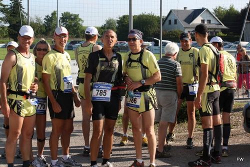 Beaucoup de jaune dans le peloton