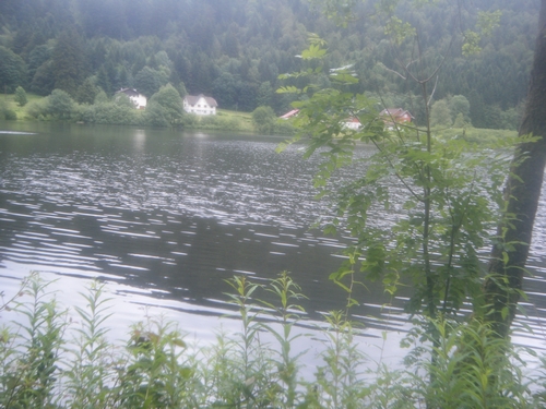 Descente sur Longemer via  le lac de Retournemer