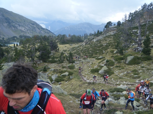 des sentiers comme celui-ci...ça ne manque pas sur le parcours