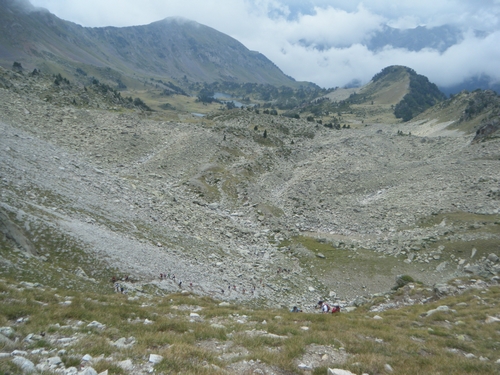 Sommet du col de BASTANET 2507m