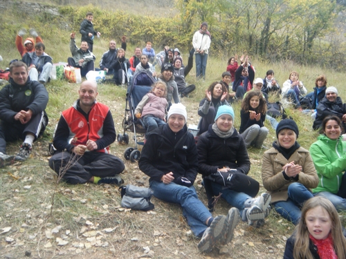 ...les spectateurs nous encouragent ...et attendent la chute ??