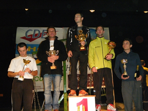 Le podium masculin