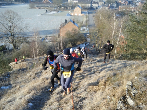 1ère côte après 1km..ouarf!!
