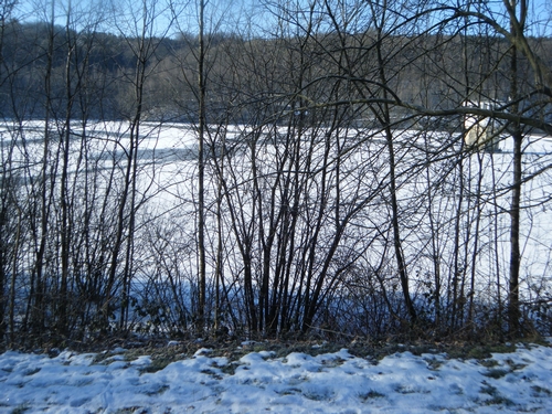 le lac à l'aller ...
