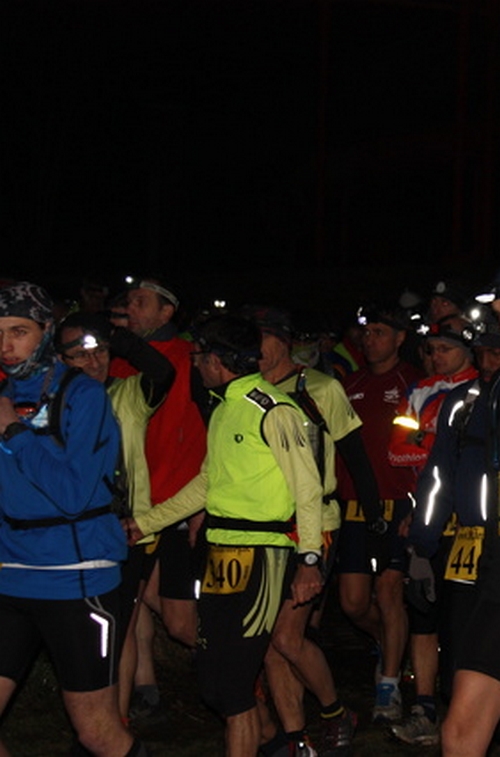 Départ vers la piste d'athlé.