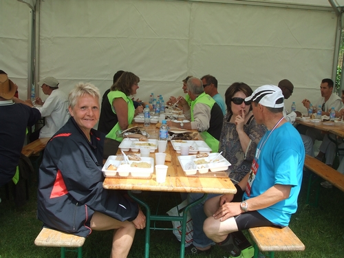 Repas d'après course