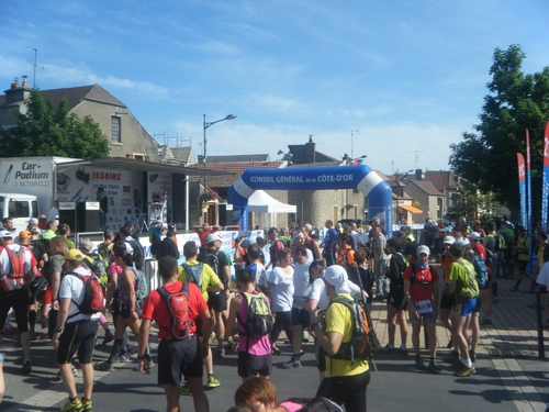 vers la ligne de départ