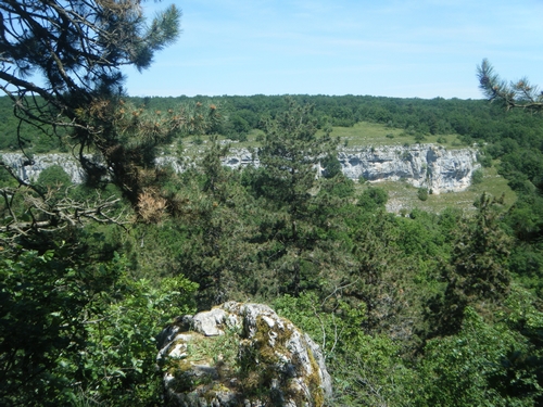 Une combe = une descente...une montée