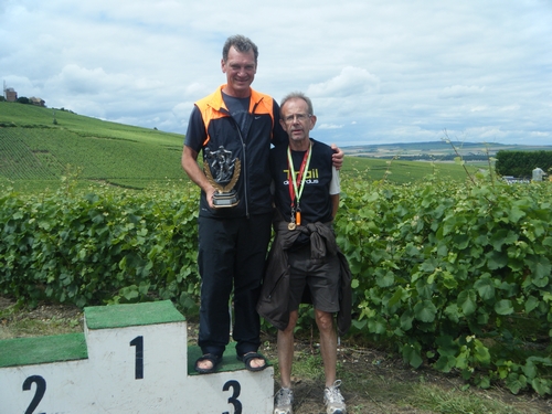Le Jogging Club 1er au classement par point (Bertrand ROBINET et Jean-Luc GENTILHOMME)