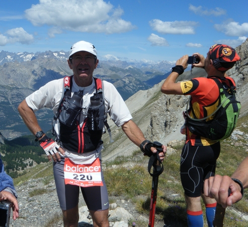 avant la plongée dans la descente