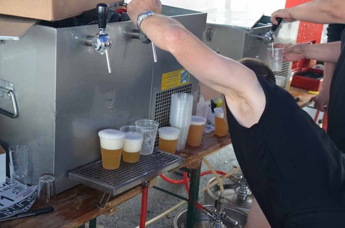 ..toujours des petits problèmes avec la bière pression !!!