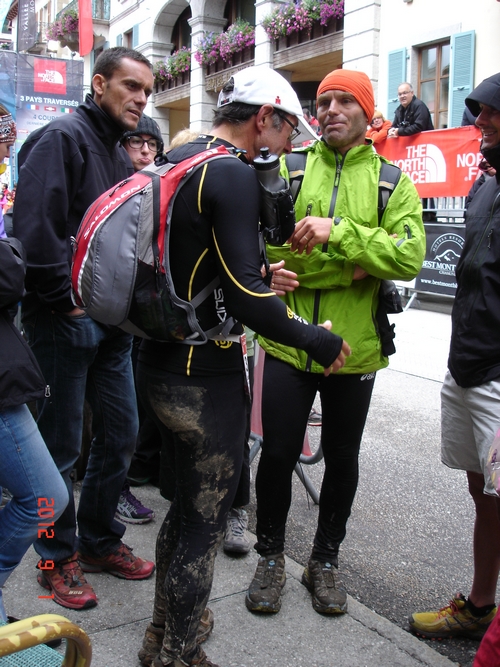 la boue des HOUCHES !!! Thierry est plus propre