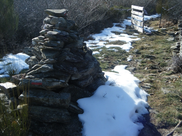 1ères traces de neige vers 1000m