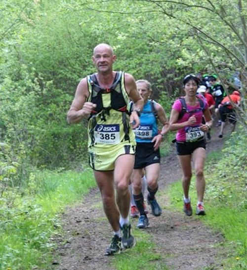 Yves dans le peloton