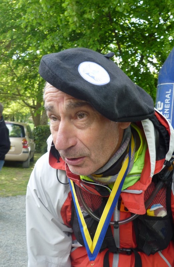 Claude finisher heureux, mais fatigué