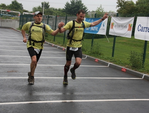 Belle course pour Romain et Paulo