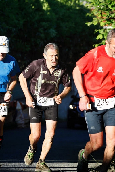 Hervé, Claude et Christian dans le km ascentionnel