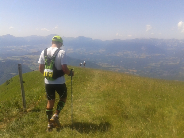 Encore quelques dizaines de mêtres avant la plongée dans la descente