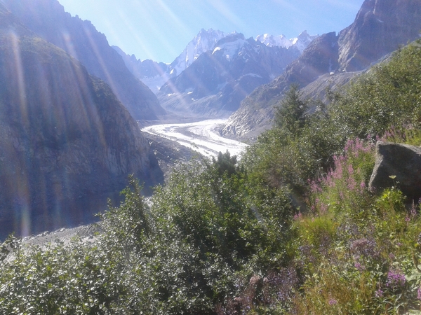 montée à la mer de glace 850m+ 55'