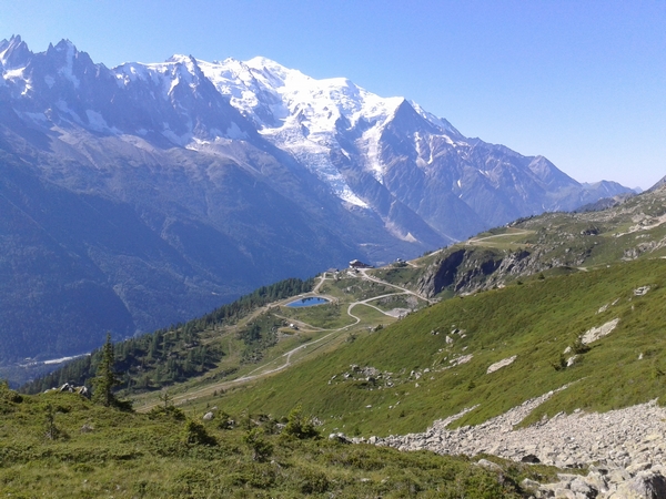 Rando à la Flégère........spectacle