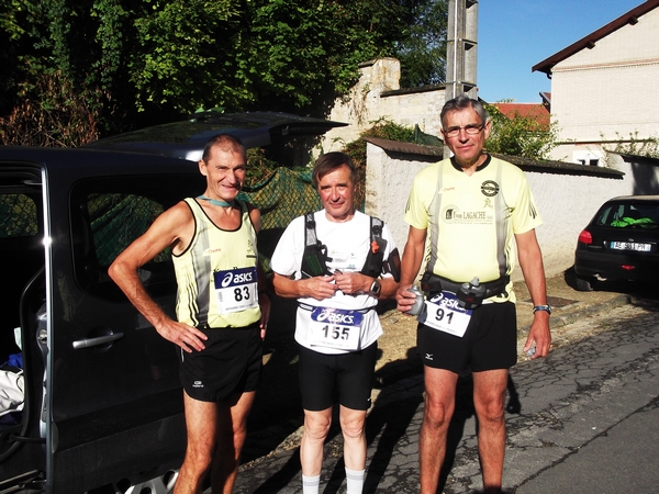 André, Philippe et lulu ....prêts au départ