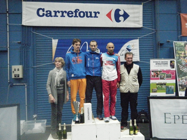 Podium masculin du P'tiot