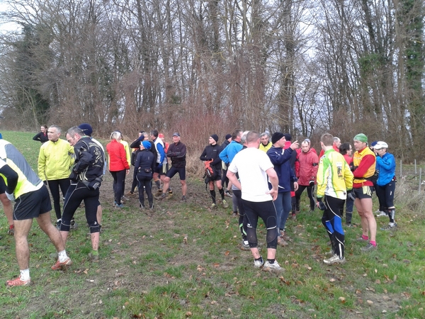 Du côté de la chapotte, regroupement et séparation après un beau passage boueux