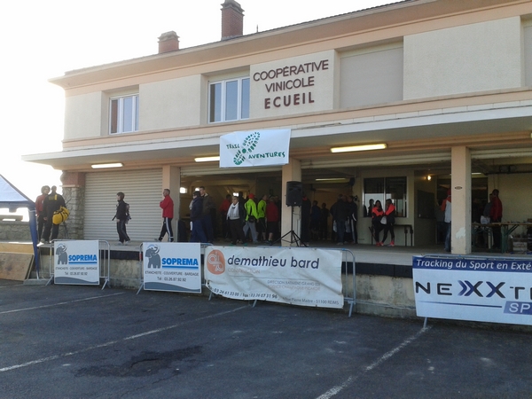 8h15, la coop est prête à recevoir 1000 coureurs 