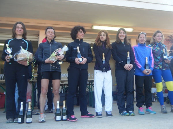Céline et le podium féminin