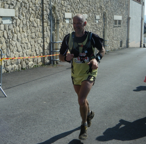 Allure marathon pour Yves