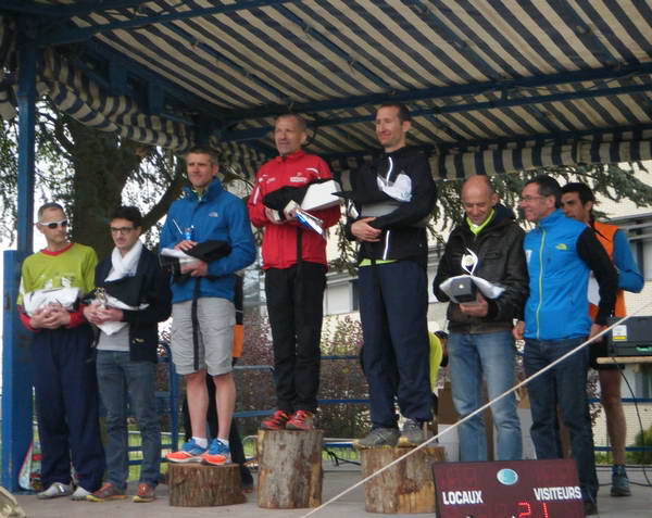 le podium masculin du 55
