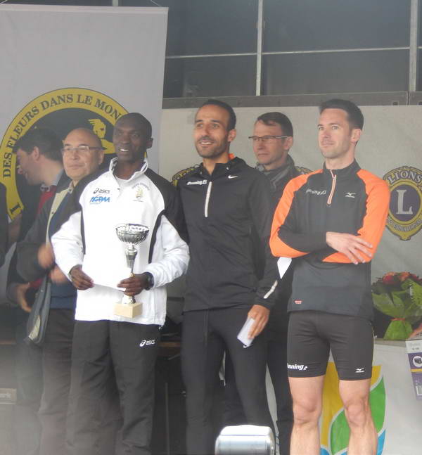 Le podium du 10km