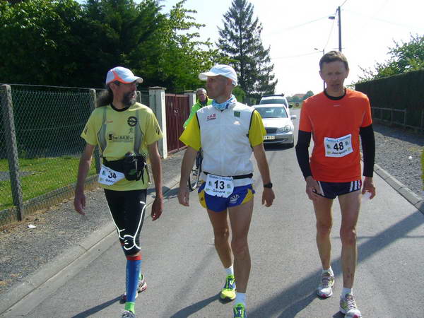 Les 3 premiers ...le tour d'honneur....