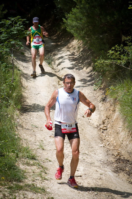 Franck maitrise la descente