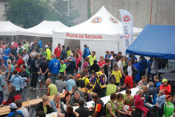 Ambiance à l'arrivée Ambiance à l'arrivée