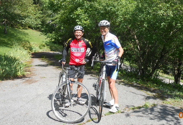 Vélo la semaine suivante dans les Alpes 