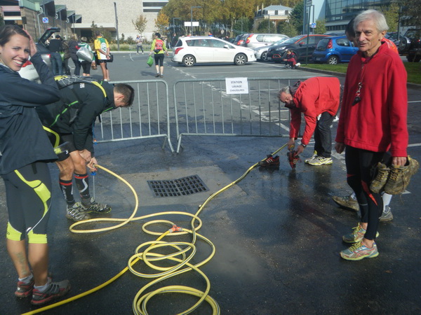 Les 2 zones de lavage sont toujours bien appréciées